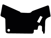 Fußmatte Velours für Fendt Traktor, Farmer 303 LSA–312 LSA, bis Bj. 93 Fußmatte Velours für Fendt Traktor, Farmer 303 LSA–312 LSA, bis Bj. 93