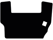 Fußmatte Velours für Case IH Traktor Maxxum 5120, 5130, 5140, 5150; Bj. 88–96, 1-teilig, gekettelt Fußmatte Velours für Case IH Traktor Maxxum 5120, 5130, 5140, 5150; Bj. 88–96, 1-teilig, gekettelt