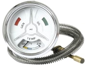 Temperaturanzeige Kühlwasser beleuchtet Einbaumaß Ø 80 mm für Ford New Holland Temperaturanzeige Kühlwasser beleuchtet Einbaumaß Ø 80 mm für Ford New Holland