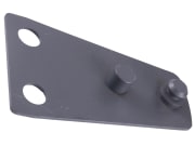 Messerhalter, 160 x 95 x 3 mm, Bohrung 18,5 mm, für Claas, Fortschritt Messerhalter, 160 x 95 x 3 mm, Bohrung 18,5 mm, für Claas, Fortschritt