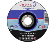 Dronco® Metall-Trennscheibe "AS 46 T Inox" 180 x 1,6 x 22,23 mm, gekröpft Dronco® Metall-Trennscheibe "AS 46 T Inox" 180 x 1,6 x 22,23 mm, gekröpft