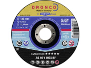 Dronco® Metall-Trennscheibe "AS 46 V Evolution Express" 125 x 1,6 x 22,23 mm, gerade Dronco® Metall-Trennscheibe "AS 46 V Evolution Express" 125 x 1,6 x 22,23 mm, gerade
