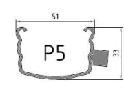 Dr. Reisacher Zaunpfahl Profil P5 2,3 m 1,65 mm stückverzinkt Dr. Reisacher Zaunpfahl Profil P5 2,3 m 1,65 mm stückverzinkt