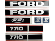Aufklebersatz "Ford 7710 Force II" für Ford New Holland, Vergl. Nr. Ford New Holland: 83952744, EFPN16605GA Aufklebersatz "Ford 7710 Force II" für Ford New Holland, Vergl. Nr. Ford New Holland: 83952744, EFPN16605GA