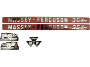 Aufklebersatz "MF 35x" für Massey Ferguson, Vergl. Nr. Massey Ferguson: 3406971M91 Aufklebersatz "MF 35x" für Massey Ferguson, Vergl. Nr. Massey Ferguson: 3406971M91