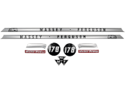 Aufklebersatz "MF 178" für Massey Ferguson, Aufklebersatz "MF 178" für Massey Ferguson,