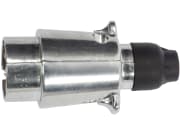 Herth + Buss Stecker 6 – 12 V, 7-polig, Flachsteckanschluss, Aluminium, 51 305 526 Herth + Buss Stecker 6 – 12 V, 7-polig, Flachsteckanschluss, Aluminium, 51 305 526