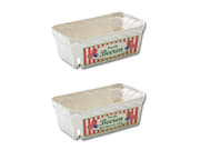 Berigard® Beerenschalen Holzschliff weiß mit Neutraldruck rechteckig hoch Modell Omni 500 g (Karton à ) Berigard® Beerenschalen Holzschliff weiß mit Neutraldruck rechteckig hoch Modell Omni 500 g (Karton à )