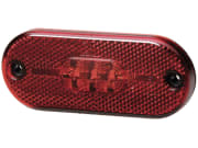 Hella® LED-Positionsleuchte oval, rot, 108 x 44 x 10,5 mm, 12 V DC, 2TM 357 009-011 Hella® LED-Positionsleuchte oval, rot, 108 x 44 x 10,5 mm, 12 V DC, 2TM 357 009-011