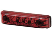 Hella® LED-Positionsleuchte eckig, rot, 65 x 16 x 11 mm, 12 V DC, 2TM 357 010-011 Hella® LED-Positionsleuchte eckig, rot, 65 x 16 x 11 mm, 12 V DC, 2TM 357 010-011