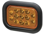 Hella® LED-Blinkleuchte eckig, hinten, 164 x 117 x 35 mm, 12 – 24 V DC, 2BA 357 025-011 Hella® LED-Blinkleuchte eckig, hinten, 164 x 117 x 35 mm, 12 – 24 V DC, 2BA 357 025-011