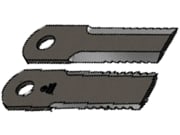 MWS Strohhäckslermesser, 175 x 50 x 4,5 mm, gezahnt für Strohhäcksler John Deere MWS Strohhäckslermesser, 175 x 50 x 4,5 mm, gezahnt für Strohhäcksler John Deere