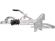 Knott Auflaufeinrichtung/Auflaufbremse "KF17-E", gebremst, für V-Deichsel, mit Gasfederunterstützung, Stützlast 100 kg, für 1.100 – 2.000 kg Knott Auflaufeinrichtung/Auflaufbremse "KF17-E", gebremst, für V-Deichsel, mit Gasfederunterstützung, Stützlast 100 kg, für 1.100 – 2.000 kg