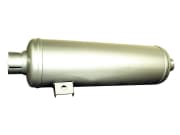 Schalldämpfer unten, Auslass 46,5/55 mm, Länge 530 mm, für Deutz Schalldämpfer unten, Auslass 46,5/55 mm, Länge 530 mm, für Deutz