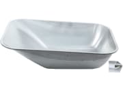 Mefro Schubkarrenschüssel Metall, verzinkt, gelocht, 140 l Mefro Schubkarrenschüssel Metall, verzinkt, gelocht, 140 l