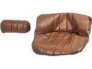 Sitzbezug, 2-teilig, braun, Kunstleder, für Grammer: DS 85/H50R Sitzbezug, 2-teilig, braun, Kunstleder, für Grammer: DS 85/H50R