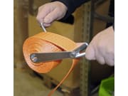 Gurtbandaufroller für Gurte bis 10 m, Metall Gurtbandaufroller für Gurte bis 10 m, Metall