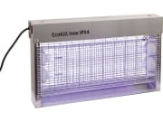 Kerbl Fliegenvernichter "Eco Kill Inox IPX4" 2 x 15 W, blau, max. 150 m², Edelstahlgehäuse, spritzwassergeschützt, 299935 Kerbl Fliegenvernichter "Eco Kill Inox IPX4" 2 x 15 W, blau, max. 150 m², Edelstahlgehäuse, spritzwassergeschützt, 299935