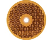 Herth + Buss Seitenstrahler rund, orange, Ø 60 mm, geklebt/geschraubt mit Bohrung, 78 623 073 Herth + Buss Seitenstrahler rund, orange, Ø 60 mm, geklebt/geschraubt mit Bohrung, 78 623 073