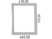 Frontscheibe, klar, unten links, für Claas Ares RX + RZ, Ares 6-Serie RX + RZ, Atles RZ-Kabine Frontscheibe, klar, unten links, für Claas Ares RX + RZ, Ares 6-Serie RX + RZ, Atles RZ-Kabine