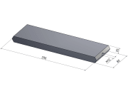 MWS Gegenmesser, 290 x 80 x 20 mm für Tünnissen TS 225/325-327 MWS Gegenmesser, 290 x 80 x 20 mm für Tünnissen TS 225/325-327