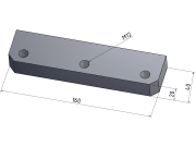 MWS Hackmesser, 160 x 40 x 20 mm, für Tünnissen TS 100 (Euroline 160) MWS Hackmesser, 160 x 40 x 20 mm, für Tünnissen TS 100 (Euroline 160)