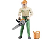 Bruder® Arbeitermodell "Forstarbeiter mit Zubehör" Bruder® Arbeitermodell "Forstarbeiter mit Zubehör"