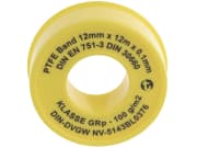 Gewindedichtband 12 m x 12 mm x 0,1 mm Gewindedichtband 12 m x 12 mm x 0,1 mm