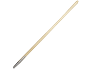 Universalstiel Eschenholz, lackiert, mit Schienenzwinge, 36 mm/135 cm Universalstiel Eschenholz, lackiert, mit Schienenzwinge, 36 mm/135 cm