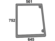 Seitenscheibe, grün, links, für Case IH JX70U-JX100U, JX1070U-JX1100U, Ford TL70-100, 4635-7635-, Ford New Holland TL80-100, TLA70A-100A Seitenscheibe, grün, links, für Case IH JX70U-JX100U, JX1070U-JX1100U, Ford TL70-100, 4635-7635-, Ford New Holland TL80-100, TLA70A-100A