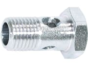 Hohlschraube "HS" M 8 x 1, DIN 7643, Niederdruck, Stahl, verzinkt Hohlschraube "HS" M 8 x 1, DIN 7643, Niederdruck, Stahl, verzinkt