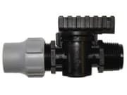 TAVLIT Kugelhahn Nut Lock mit AG PVC Durchmesser 16 mm TAVLIT Kugelhahn Nut Lock mit AG PVC Durchmesser 16 mm