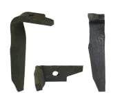 Kreiseleggenzinken rechts 60 x 290 x 18 mm, Bohrung 19 mm, geschraubt für Amazone Kreiseleggenzinken rechts 60 x 290 x 18 mm, Bohrung 19 mm, geschraubt für Amazone