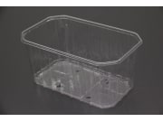 INFIA Beerenschalen ohne Deckel transparent Modell K40 mit modifizierter Grußform P-1000 1.000 g (Karton à ) INFIA Beerenschalen ohne Deckel transparent Modell K40 mit modifizierter Grußform P-1000 1.000 g (Karton à )