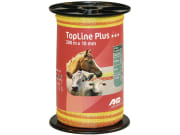 Ako Breitband "TopLine plus" 10 mm/200 m gelb/orange, 449568 Ako Breitband "TopLine plus" 10 mm/200 m gelb/orange, 449568