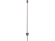 Ako Zaunpfahl Federstahl, oval, mit Ringisolator, 1,03 m, 441456, 10 St. Ako Zaunpfahl Federstahl, oval, mit Ringisolator, 1,03 m, 441456, 10 St.