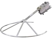 Ergo-Schnitt® Kanten- und Rindenschutz für Fadenköpfe mit 420 mm Schnittbreite und Abschneidmesser am Prallschutz Ergo-Schnitt® Kanten- und Rindenschutz für Fadenköpfe mit 420 mm Schnittbreite und Abschneidmesser am Prallschutz