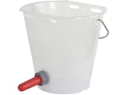 Kerbl Kälbertränkeeimer 8 l, Kunststoff, transparent, mit Super-Sauger, 14261 Kerbl Kälbertränkeeimer 8 l, Kunststoff, transparent, mit Super-Sauger, 14261