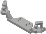 Rockinger Aufrüstsatz für Kugelkupplung "RO825A 90", nur beidseitig Rockinger Aufrüstsatz für Kugelkupplung "RO825A 90", nur beidseitig