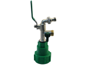 IBC Kugelhahn DN50 2-weg Profi metall Passend für Abgang Klicksystem + 0,75" AG - fein IBC Kugelhahn DN50 2-weg Profi metall Passend für Abgang Klicksystem + 0,75" AG - fein