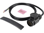 Herth + Buss Reparatursatz, 12 V Anhängerstecker 13-polig, DIN ISO 11446, Kunststoff, Länge Kabel 1.500 mm, 51 305 634 Herth + Buss Reparatursatz, 12 V Anhängerstecker 13-polig, DIN ISO 11446, Kunststoff, Länge Kabel 1.500 mm, 51 305 634
