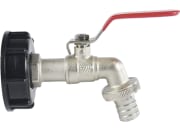 Bevo Auslaufhahn "Mega" Ø Tülle 3/4", 2" IG, für IBC-Container Bevo Auslaufhahn "Mega" Ø Tülle 3/4", 2" IG, für IBC-Container