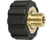 Handverschraubung 1/4" AG x für Schaumlanze "ST-73" für Kärcher und Kränzle Profi-Hochdruckreiniger Handverschraubung 1/4" AG x für Schaumlanze "ST-73" für Kärcher und Kränzle Profi-Hochdruckreiniger