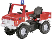 Rolly Toys® Trettraktor "Unimog Fire", mit Schaltung, Bremse und Blaulicht Rolly Toys® Trettraktor "Unimog Fire", mit Schaltung, Bremse und Blaulicht