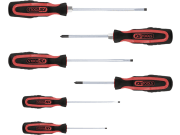 KS Tools Schraubendrehersatz "ErgoTorquePlus" , 6-teilig, Schlitz/Kreuzschlitz, Aufhängeloch im Griff KS Tools Schraubendrehersatz "ErgoTorquePlus" , 6-teilig, Schlitz/Kreuzschlitz, Aufhängeloch im Griff