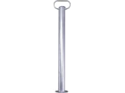 Schiebestütze, Ø 48 mm, Länge 600 mm, mit Metall-Griff, ohne Klemmbügel, für PKW-Anhänger Schiebestütze, Ø 48 mm, Länge 600 mm, mit Metall-Griff, ohne Klemmbügel, für PKW-Anhänger