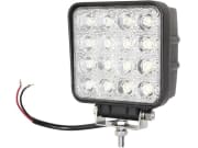 LED-Arbeitsscheinwerfer 2.200 lm, 12 – 36 V DC, 16 LEDs LED-Arbeitsscheinwerfer 2.200 lm, 12 – 36 V DC, 16 LEDs