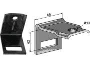 Zinkenhalter "C" für Federzinken 45 x 12 mm, Passender Rahmen 50 x 50 mm, universal Zinkenhalter "C" für Federzinken 45 x 12 mm, Passender Rahmen 50 x 50 mm, universal