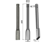 Industriehof® Schleppzinken 300 x 15 mm, für Dal-Bo, HE-VA, 10.RH-118, 10.RH-118 Industriehof® Schleppzinken 300 x 15 mm, für Dal-Bo, HE-VA, 10.RH-118, 10.RH-118