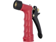 Euterbrause "Gilmour" rot, mit Messingeinsatz Euterbrause "Gilmour" rot, mit Messingeinsatz